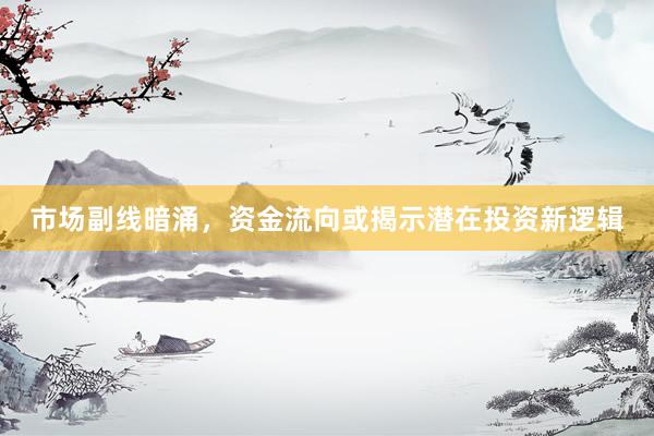 市场副线暗涌，资金流向或揭示潜在投资新逻辑
